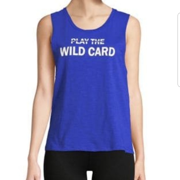 Sam Edelman Tops - Sam Edelman Slub Jersey Muscle Tank Pantone Blue